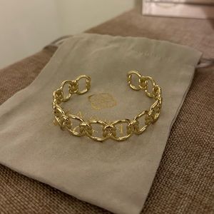 Kendra Scott Gold cuff bracelet